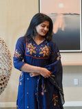 Royal Blue Kurta Set