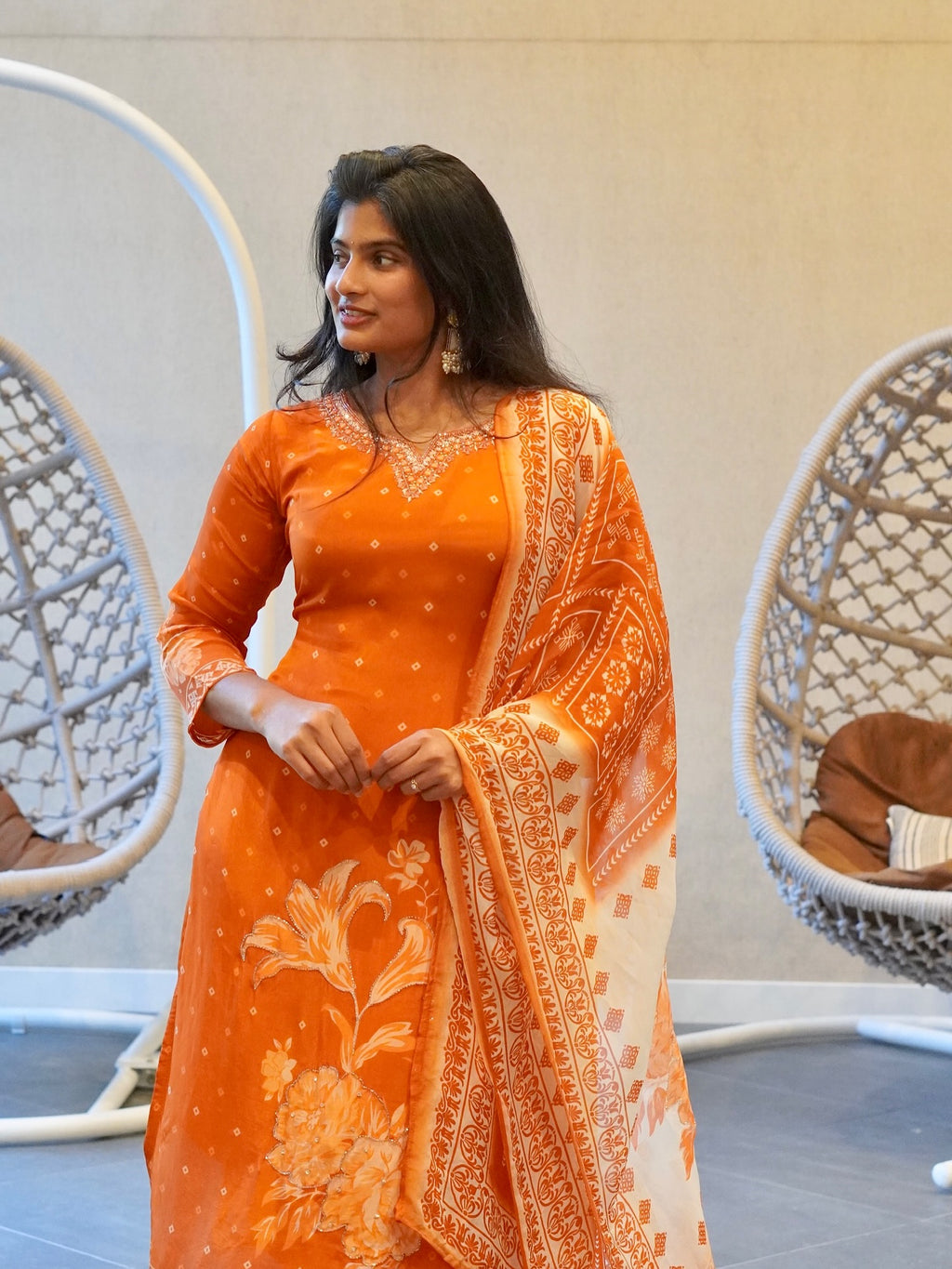 Bright Happy Colors Embroidered Kurta Set