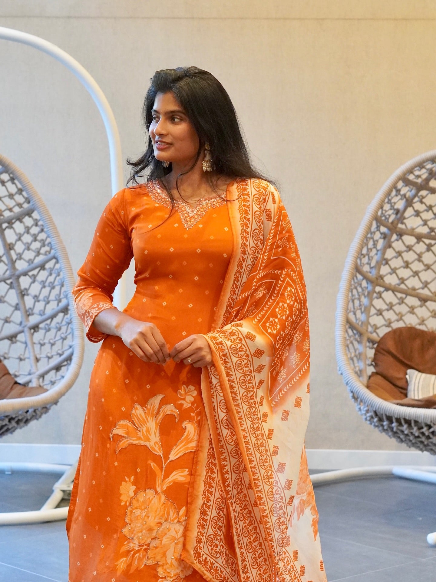 Bright Happy Colors Embroidered Kurta Set