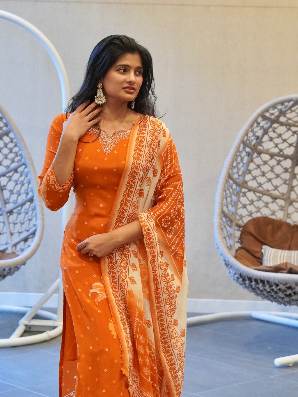 Bright Happy Colors Embroidered Kurta Set