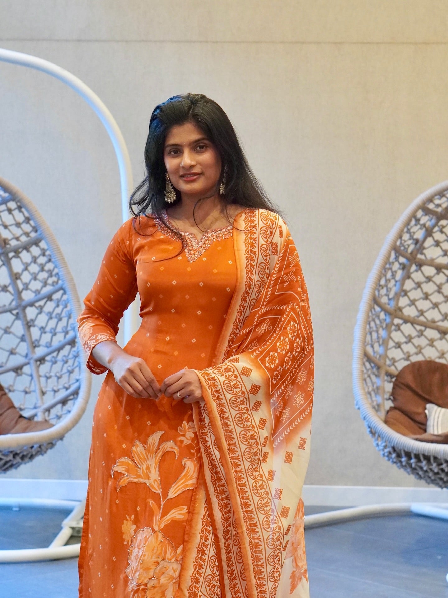 Bright Happy Colors Embroidered Kurta Set