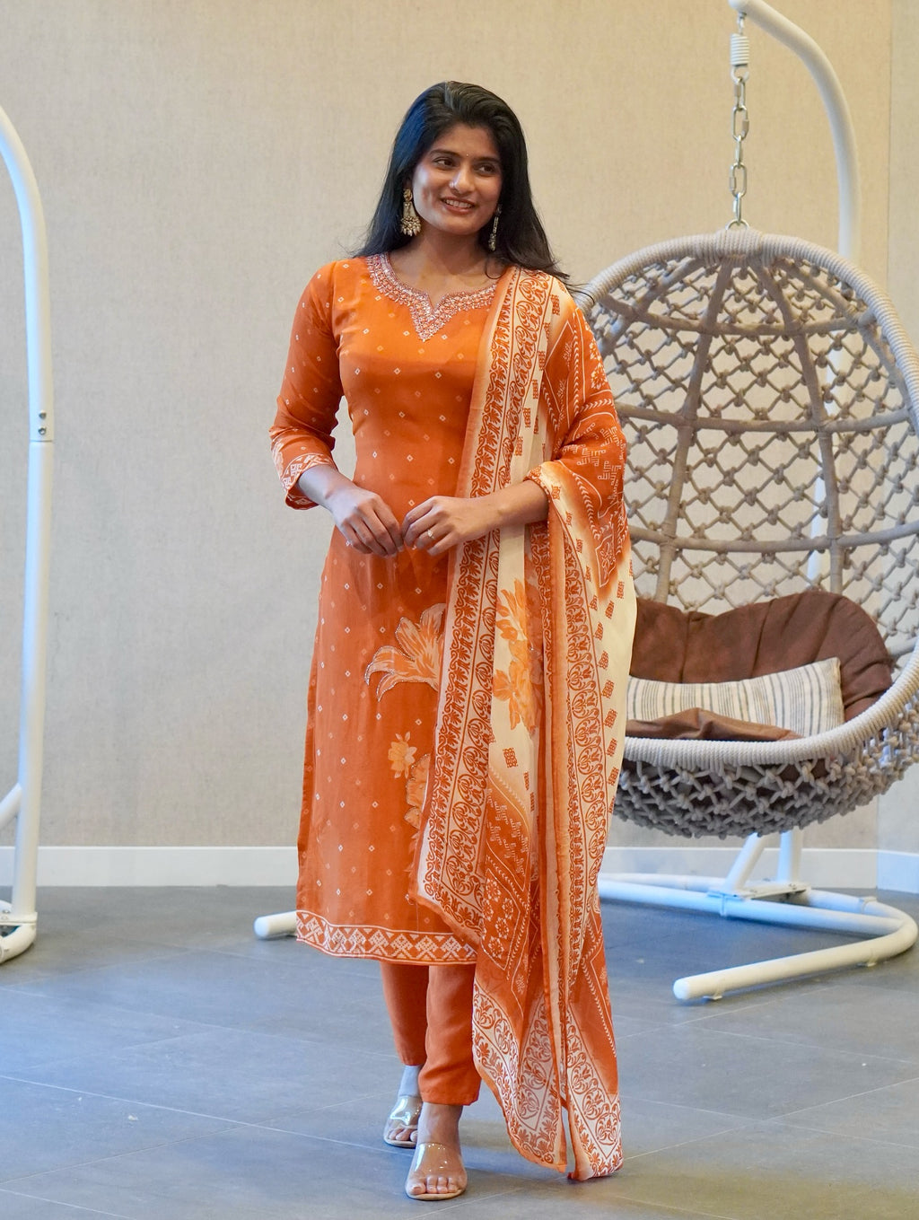 Bright Happy Colors Embroidered Kurta Set