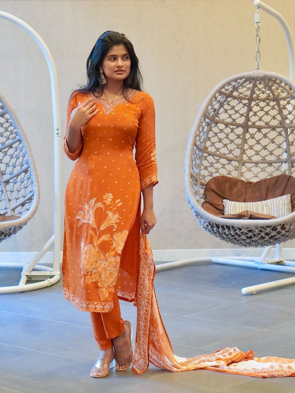 Bright Happy Colors Embroidered Kurta Set