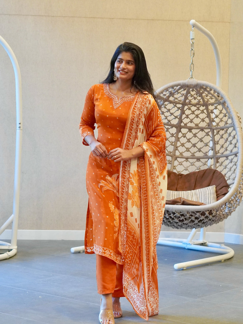 Bright Happy Colors Embroidered Kurta Set