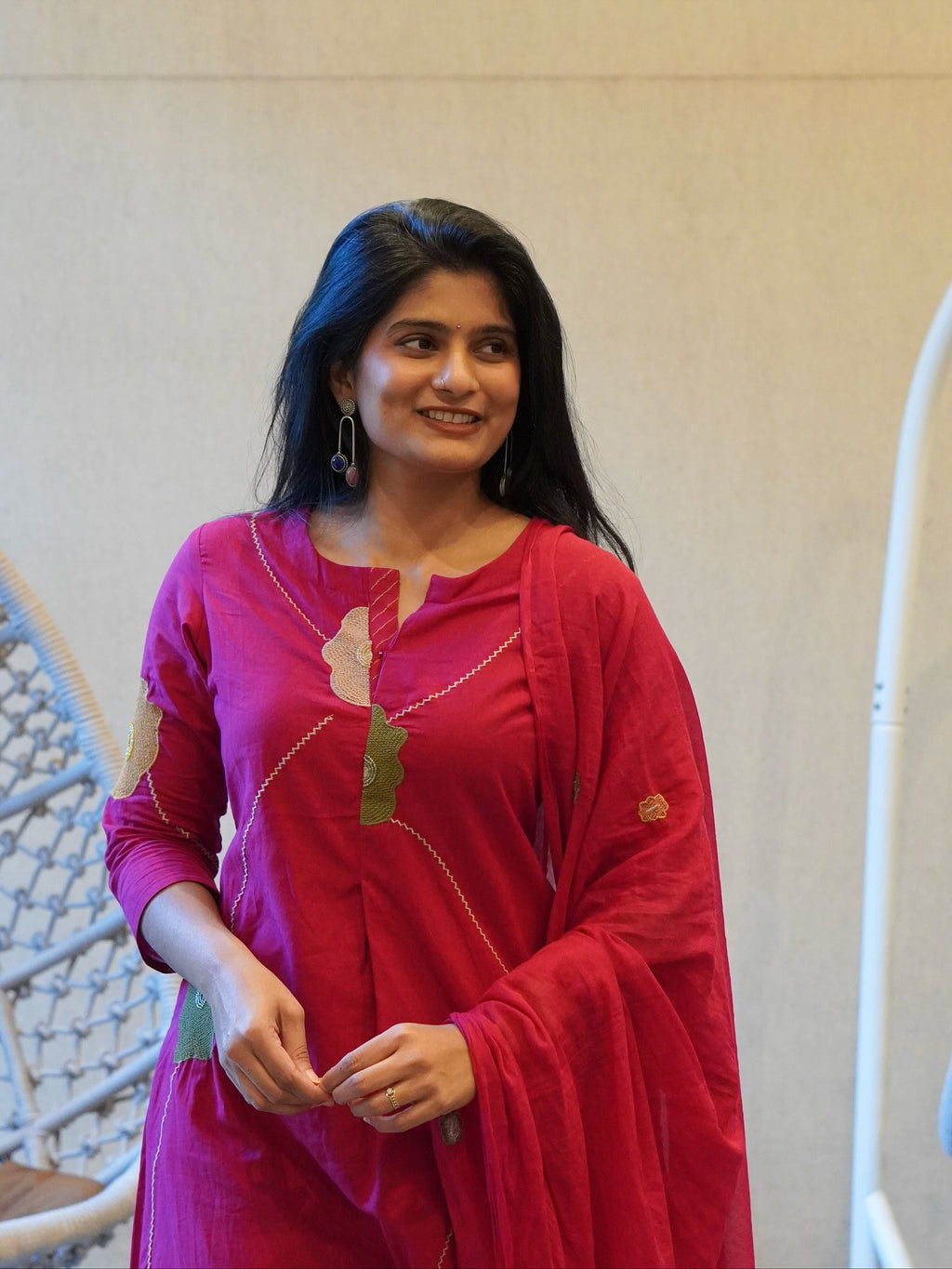 Pink Kurta Set