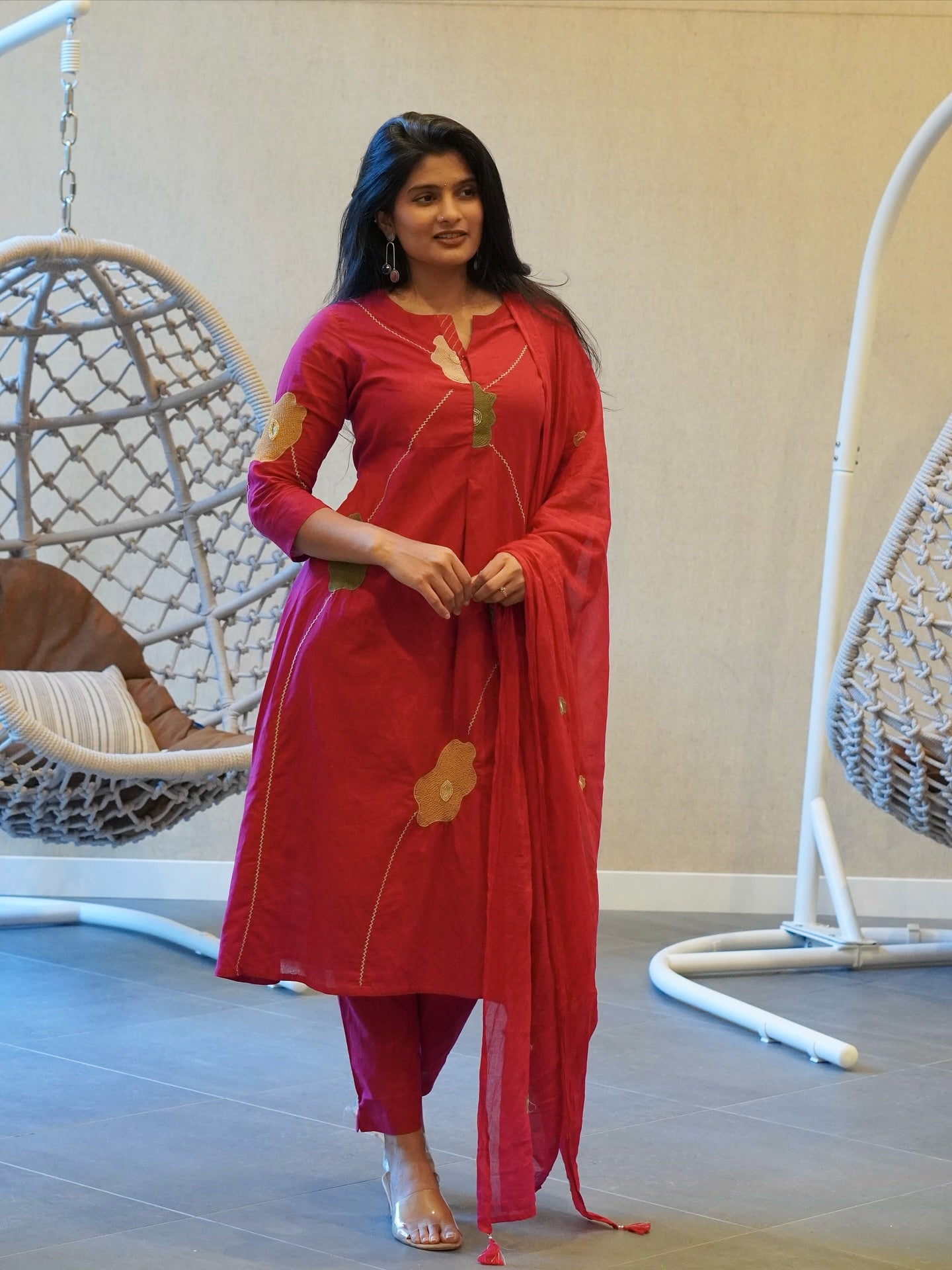 Pink Kurta Set