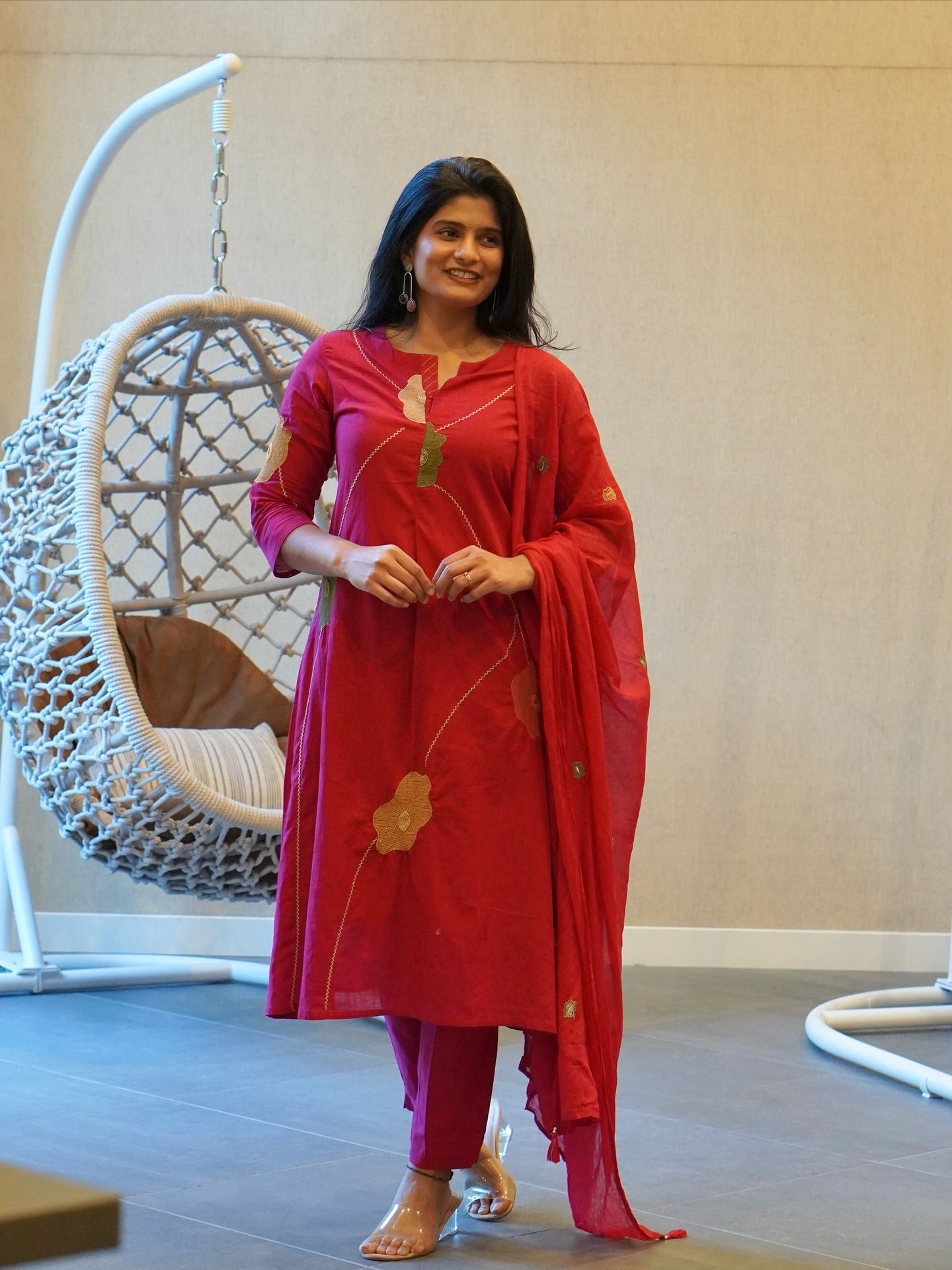 Pink Kurta Set