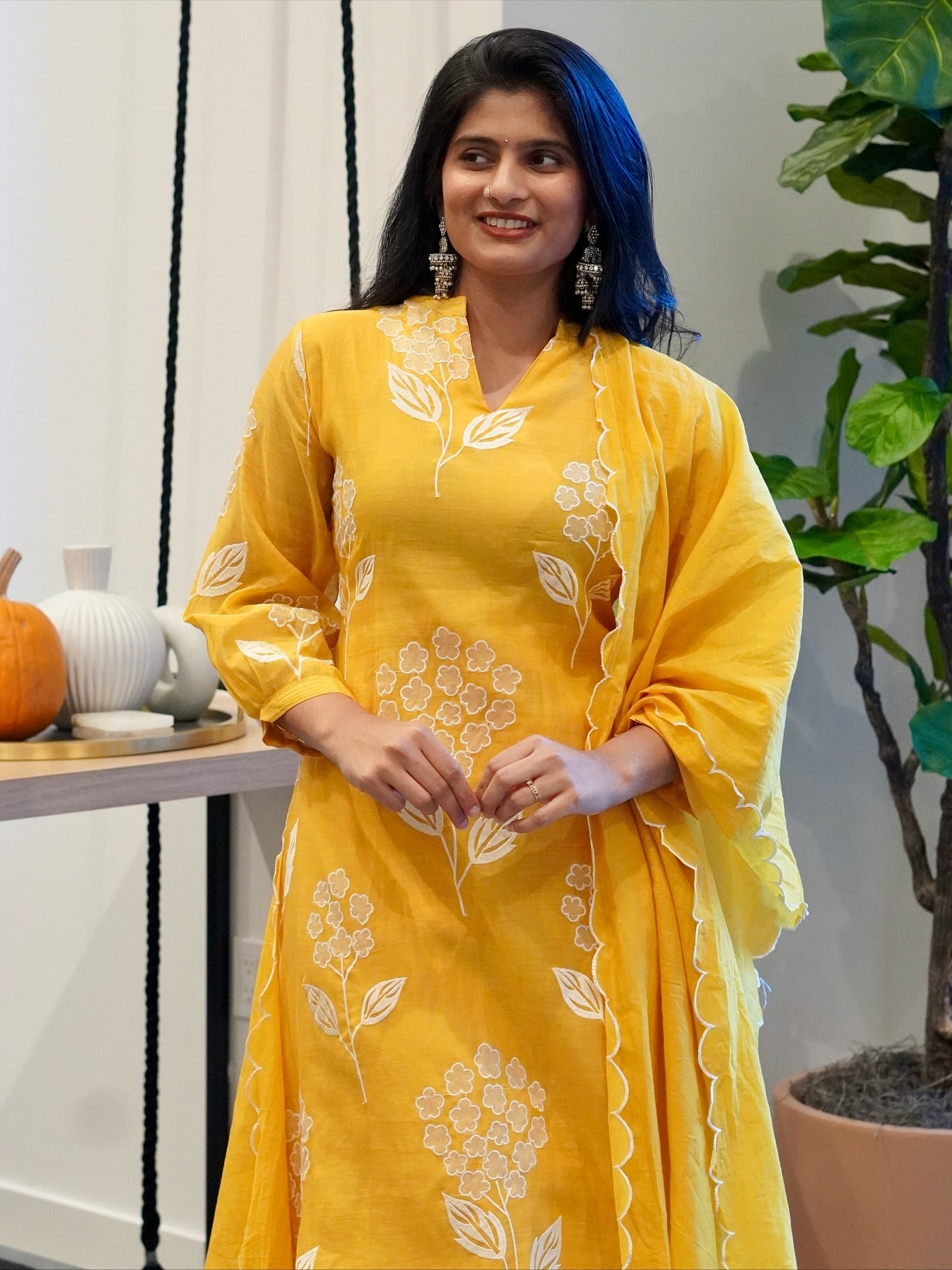 Yellow Kurta Set