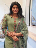 Sage Green/Dusty Pink Kurta Set