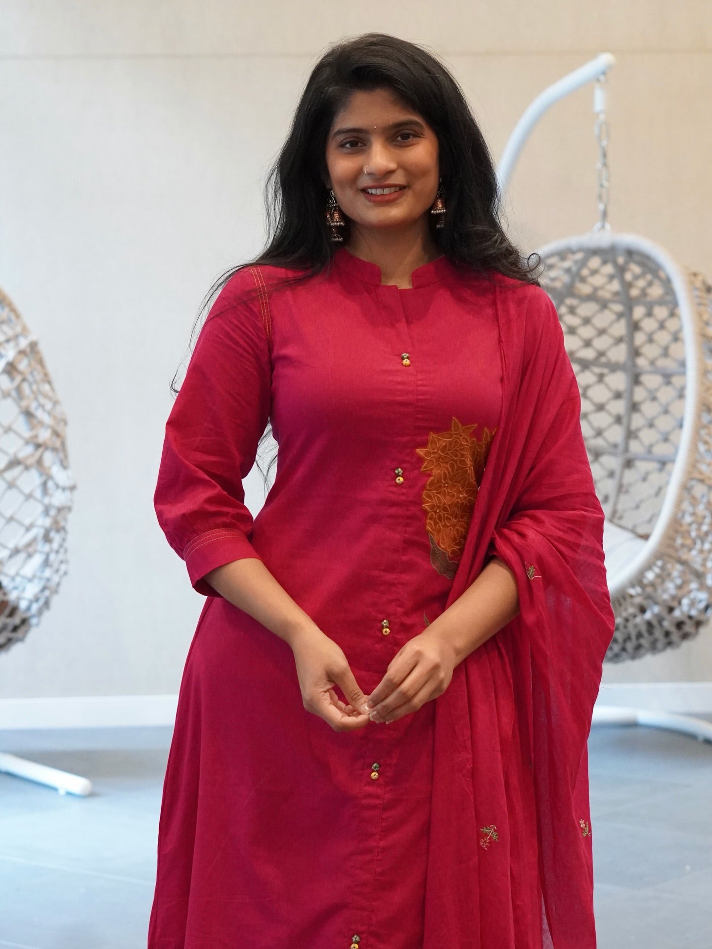 Pink Kurta Set