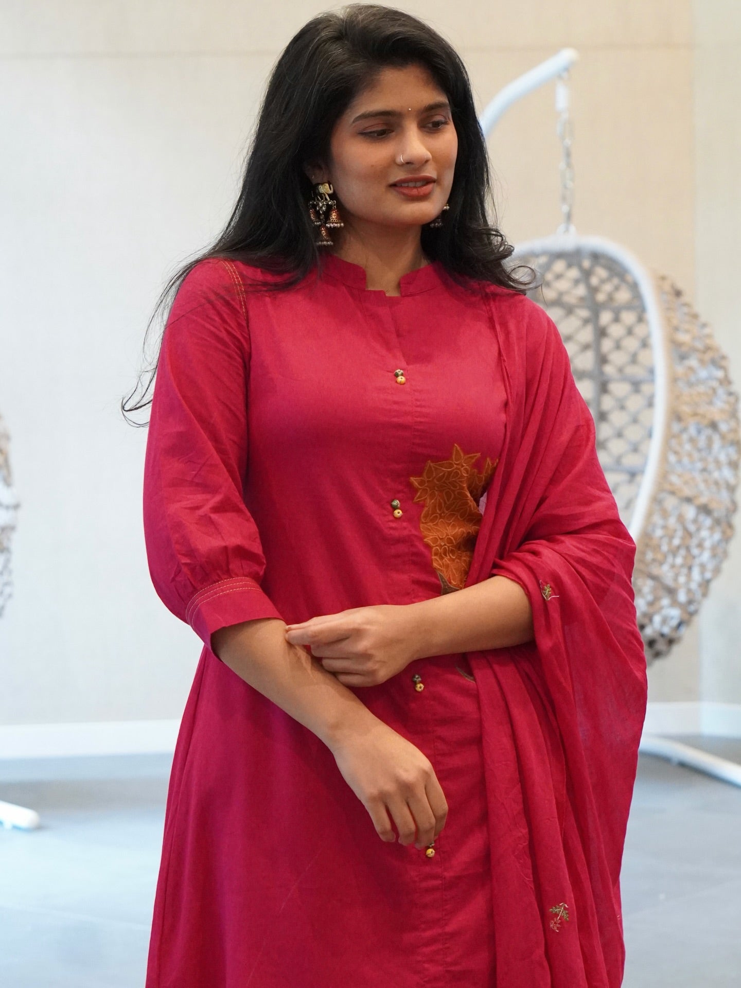 Pink Kurta Set