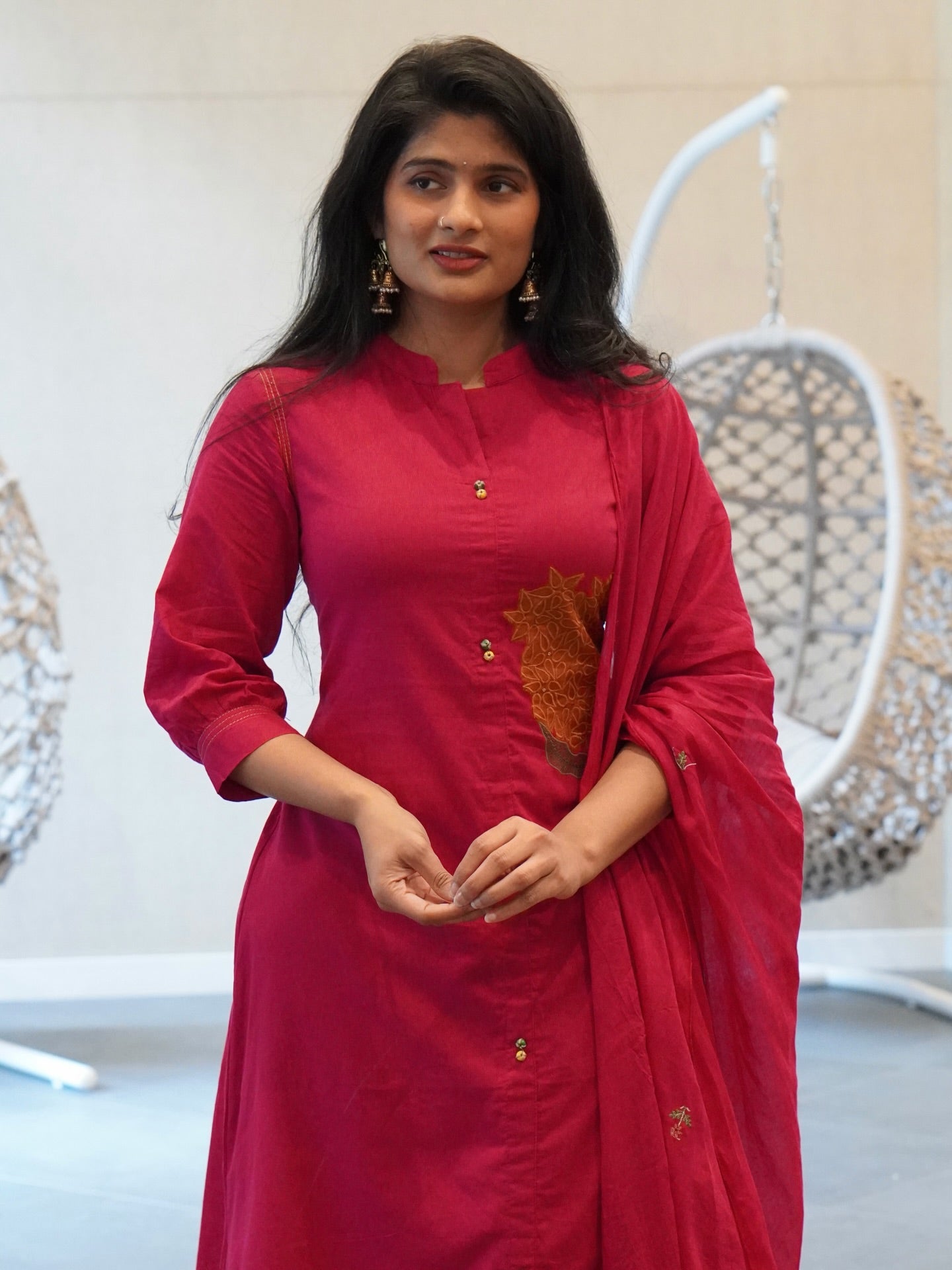 Pink Kurta Set
