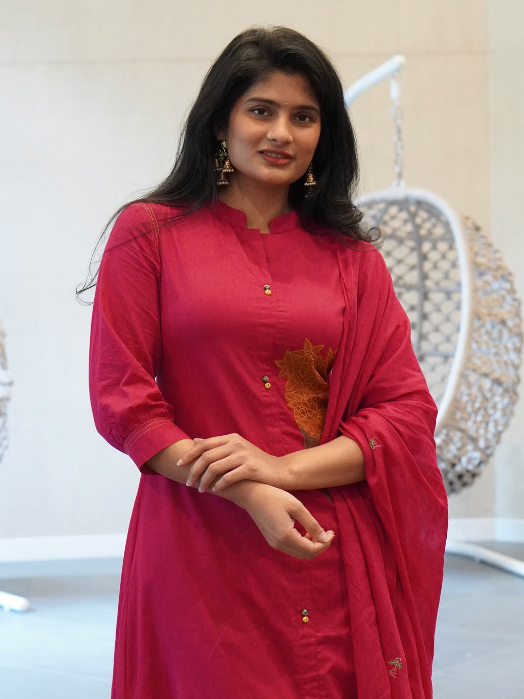 Pink Kurta Set