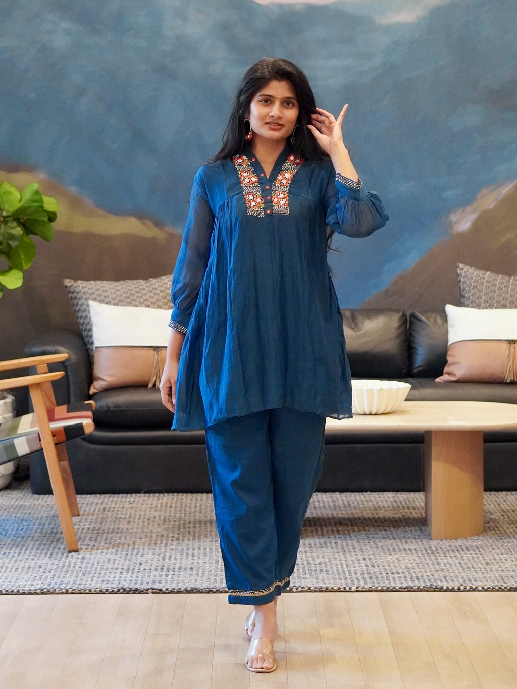 Royal Blue Coord Set