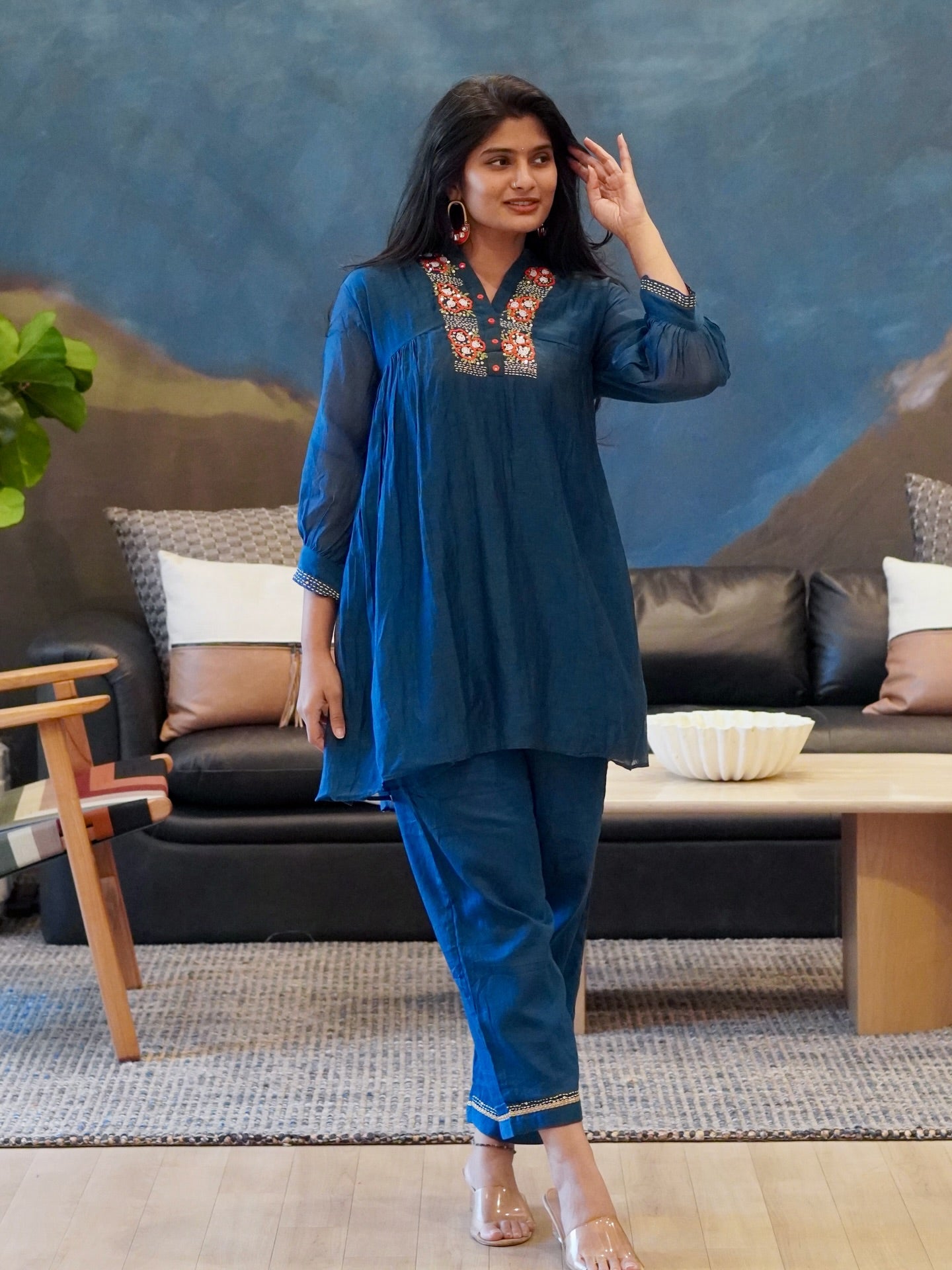 Royal Blue Coord Set